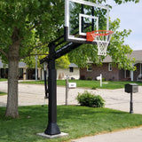 Triple Threat 553-MD Basketball Hoop with Post