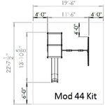 MOD 44 DIMENSIONS