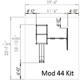 MOD 44 DIMENSIONS