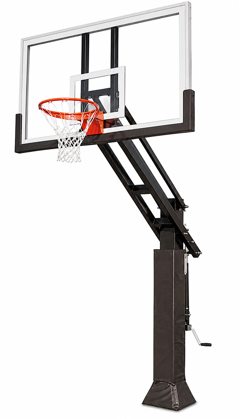 Triple Threat 684-XXL Adjustable Regulation Basketball Hoop with Post