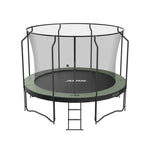 ACON Air 12ft Round Trampoline with Net & Ladder - bearplaygrounds