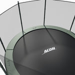 ACON Air 12ft Round Trampoline with Net & Ladder - bearplaygrounds