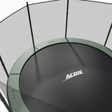 ACON Air 12ft Round Trampoline with Net & Ladder - bearplaygrounds