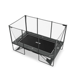 ACON X 17ft Rectangular Trampoline with Net & Ladder - bearplaygrounds