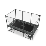ACON X 17ft Rectangular Trampoline with Net & Ladder - bearplaygrounds