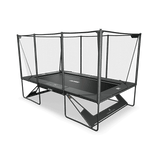 ACON X 17ft Rectangular Trampoline with Net & Ladder - bearplaygrounds