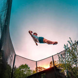 ACON 16 HD Rectangular Trampoline with Ladder - bearplaygrounds