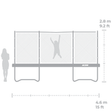 ACON Air 15ft Round Trampoline - bearplaygrounds