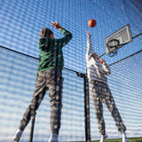 ACON X 17ft Rectangular Trampoline with Net & Ladder - bearplaygrounds