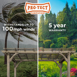 10' x 14' Somerville Outdoor Pergola Kit