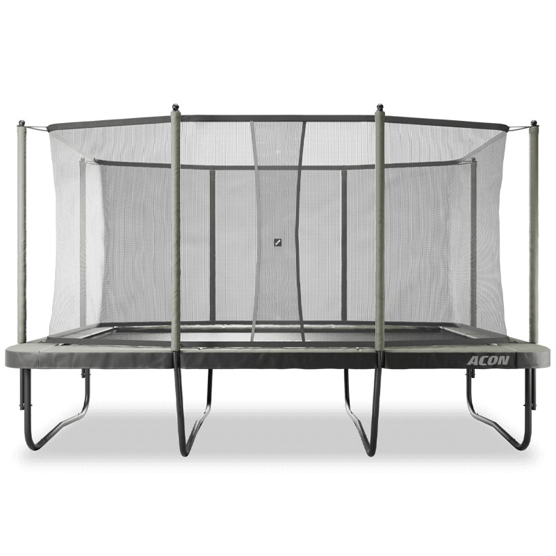 ACON Air 10ft Round Trampoline with Net & Ladder - bearplaygrounds
