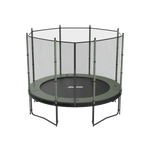 ACON Air 10ft Round Trampoline with Net & Ladder - bearplaygrounds